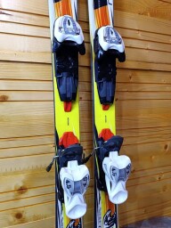 LYŽE VOLKL RACETIGER SL 110CM + LYŽIARKY NORDICA DOBERMANN GP TEAM 22MP